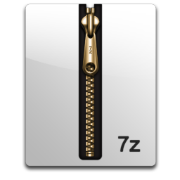 7z Gold Icon 256x256 png